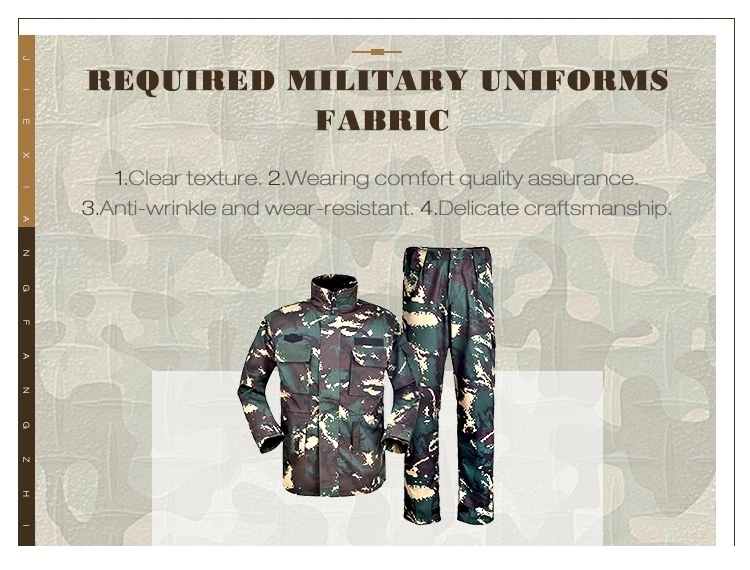 New Arrival Wholesale Tc Camo Ripstop Fabric Plain Woven Twill Camouflage Uniform Fabric