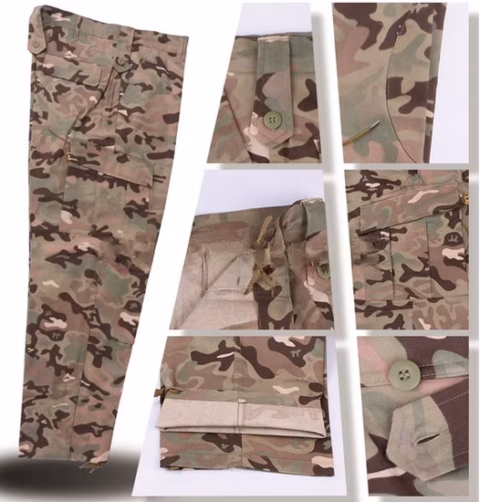 65% Polyester 35% Cotton Tc Blend Woven Digital Camo Printed Uniform Rip Stop Breathable Camouflage Anti-Static Twill Fabric