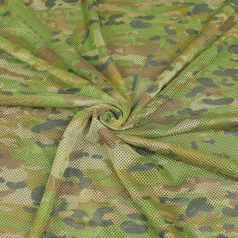 Australian Camouflage Color Tactical Hunting Breathable Mesh Fabric