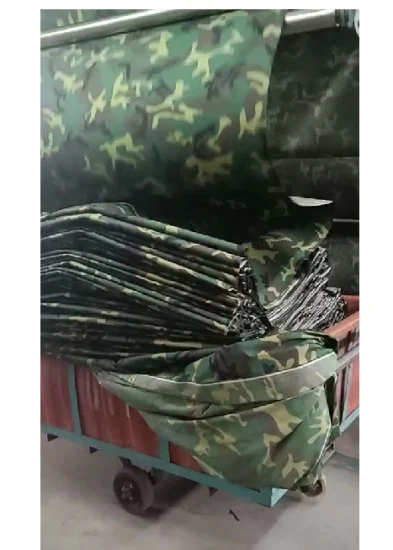 Tc 80/20 Rotoli di tessuto Stampa Twill Verde oliva Jungle Camouflage Greta Camo Tessuto per pantaloni